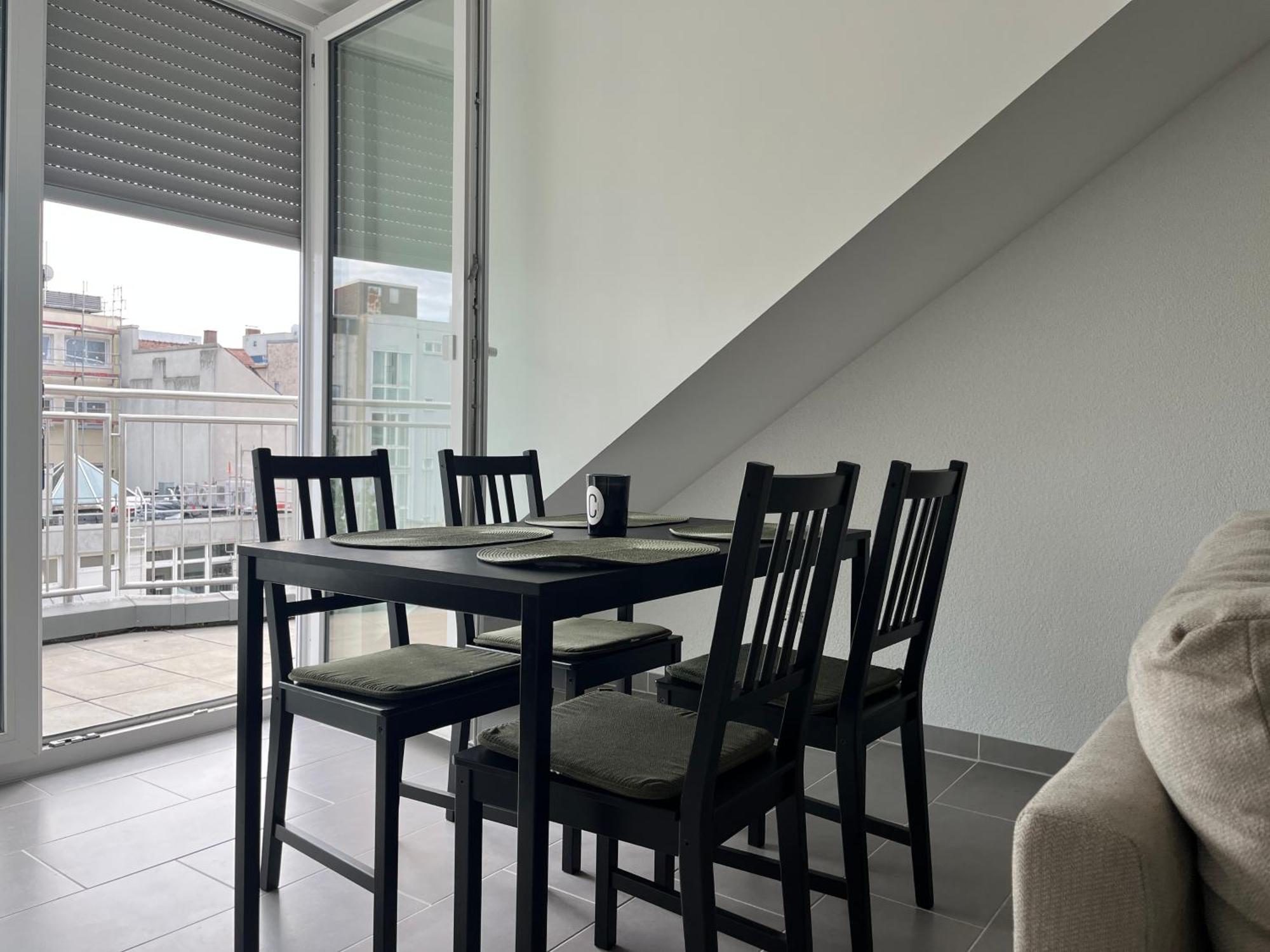 Simplex Apartments Am Europaplatz Karlsruhe Phòng bức ảnh